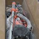 Drywall Sander, 1000W Popcorn Ceiling Removal Tool, Automatic Drywall Sander with Vacuum Dust Collection, LED Light, 6 Variable Speed 800-2200RPM, Foldable & Extendable Handle,15Pcs Sanding Discs (Orange Red)