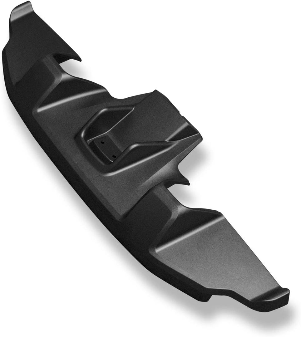 GoKart Front Wing Compatible with Ninebot by Segway Go Kart Kit Go Kart PRO Refit Smart Scooter Front Bumper Plastic Protection Replacements GoKart Original Accessories (Dark Gray)