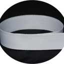 USA Made Ribbon Factory 1" White Cotton Twill Tape - 50 Yards - Soft & Medium Weight 