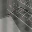 Cisily Sink Caddy Sponge Holder - Stainless Steel Rustproof, High Brush Holder, Dish Sponge Organizer with Divider (White) (9.25)