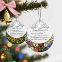 Retirement Gift - Retirement Gifts for Women, Men - Retired Ornament - Retired Gifts for Coworker, Boss, Employee, Teacher, Nurse - Stained Glass Christmas Ornament Keepsake - Design A