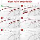 Autekcomma 260LBS Roof Rack Crossbars fitsLincoln Corsair 2020-2025