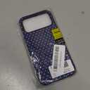 ZTOFERA Magnetic Case for iPhone 17 Pro Max, Compatible with Magsafe, Polka Dot Aesthetic Phone Case Cute for Girl Women, Hard PC+Soft TPU Protective Phone Cover for iPhone 17 Pro Max-Navy Blue