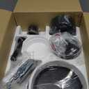 Fanbulous Ceiling Fan No Light, 48 Inch Indoor/Outdoor 6 Blades Ceiling Fan with Remote, 6-Speeds, Quiet Reversible DC Motor, Fans Without Light for Tilted Ceiling/Bedroom/Living Room/Patios