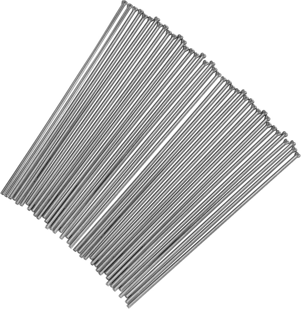 40Pcs Manganese Steel Descaling Needles, 7.09" Inch Chisel Tip, Replacement Needle Set for Needle Scaler