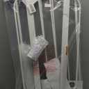 Regalo Safety 29-38.5" Baby Gate for Doorways & Bottom of Stairs, Pressure Mounted Baby Gate with Door for Babies, Toddlers & Pets, Tested & Safe for 30 Years, American Designed, American Owned, White