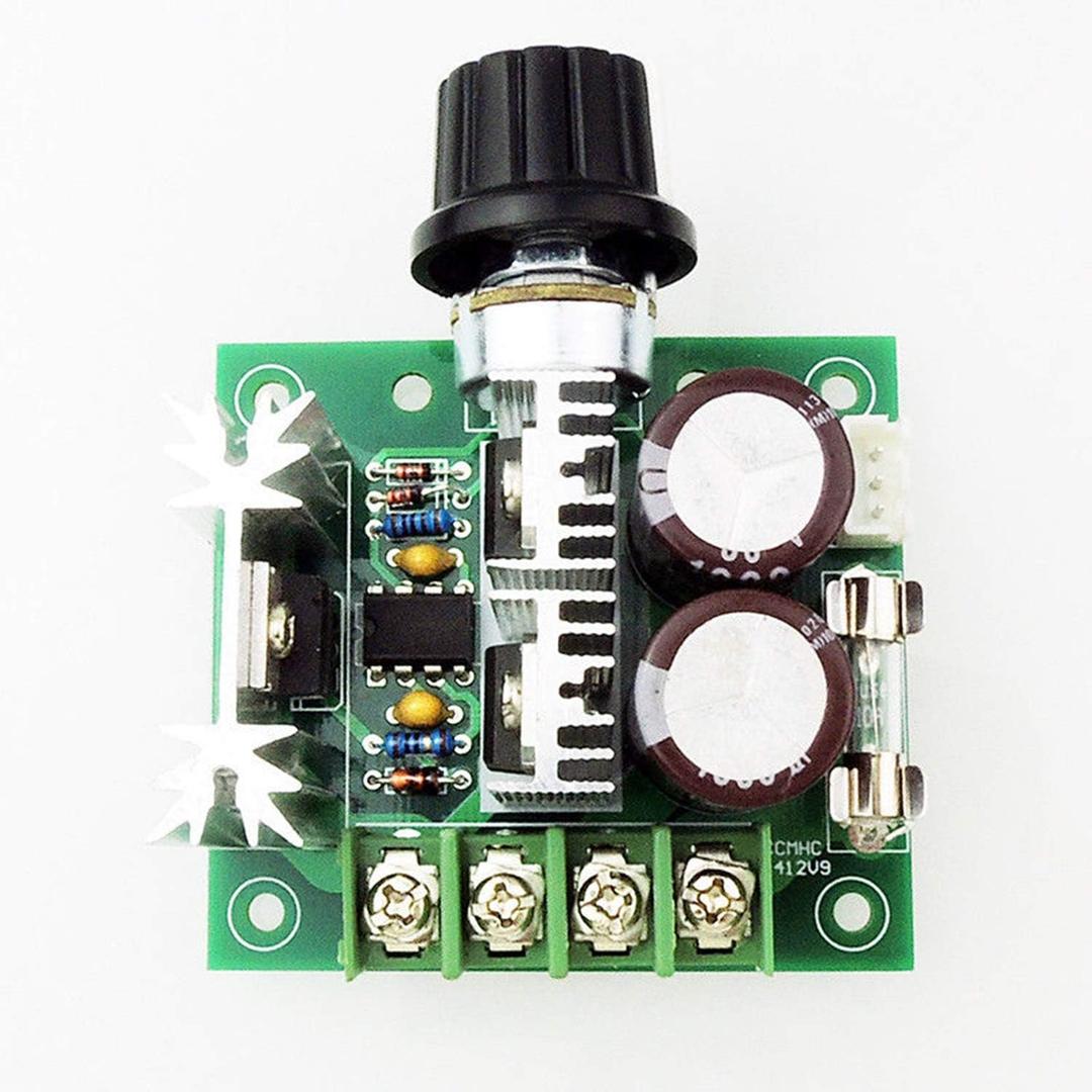 12V-40V 10A DC Motor Speed Controller PWM Variable Speed Regulator Governor Switch CCMHCN with Speed Control Knob