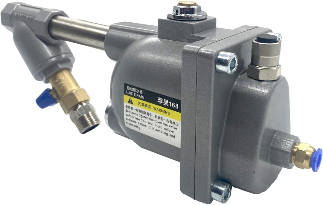 Air Compressor Auto Drain Valve G1/2'' 1.6Mpa Automatic Drainer for Air Storage Tank or Air Dryer
