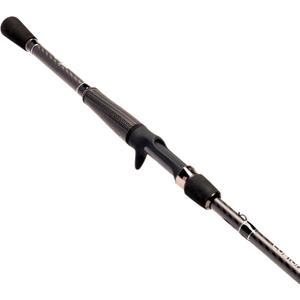 Lews Custom Lite Casting Fishing Rod, HM85 Graphite Rod, Stainless Steel Guides with Titanium Oxide Inserts, Split-Grip Handle, Black (6-Foot 9-Inch)