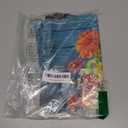 Farm Fresh Colorful Flowers Spring Mailbox Covers Magnetic Standard Size 18" X 21",Blue Rustic Mailbox Wraps Post Letter Box Cover for Holiday Garden Yard Decor