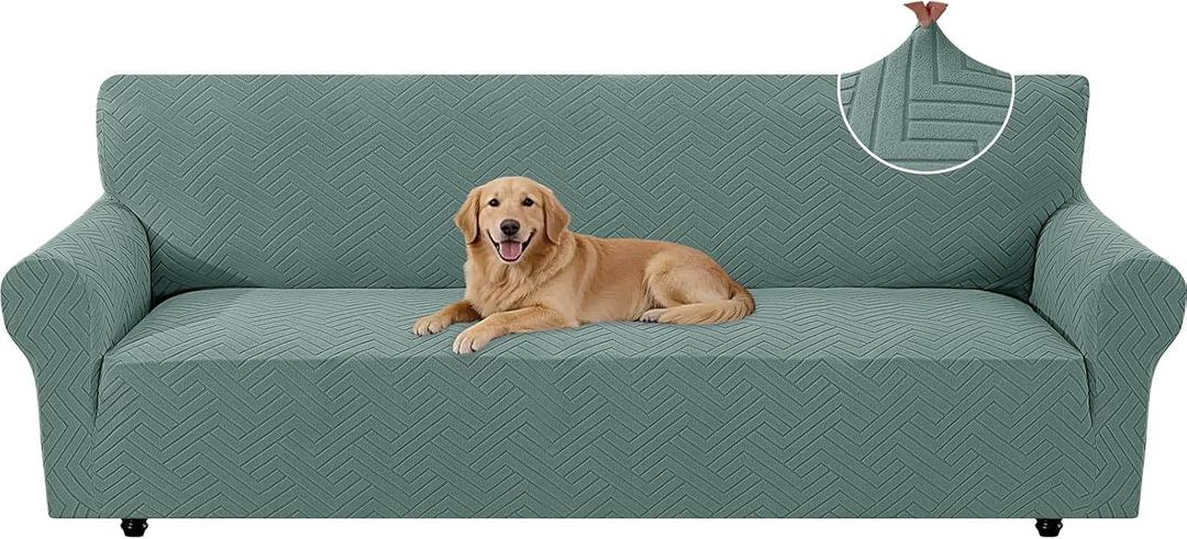 Stretch Sofa Cover Non-Slip Washable Furniture Protector