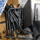 MacSports Mac Sports - Mac Sports Extra Long Folding Cargo Cart for Field Outdoor Use