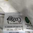 CUDDLE DREAMS Wool Comforter Duvet Insert, 100% Australian Wool Filling with Soft Noiseless Cotton Shell, Natural Warmth (Lightweight for Summer, Queen)