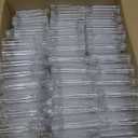 4oz Clear Empty Travel Bottles with Clear Flip Cap 120ml - 48 pack