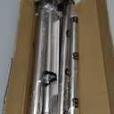 Shower Curtain Rod 31-100 In Adjustable Pole Heavy Duty Silver Tension Rods Spring Drilling and No Drilling Shower Rod for Bathroom Window Anti-Slip Never Rust