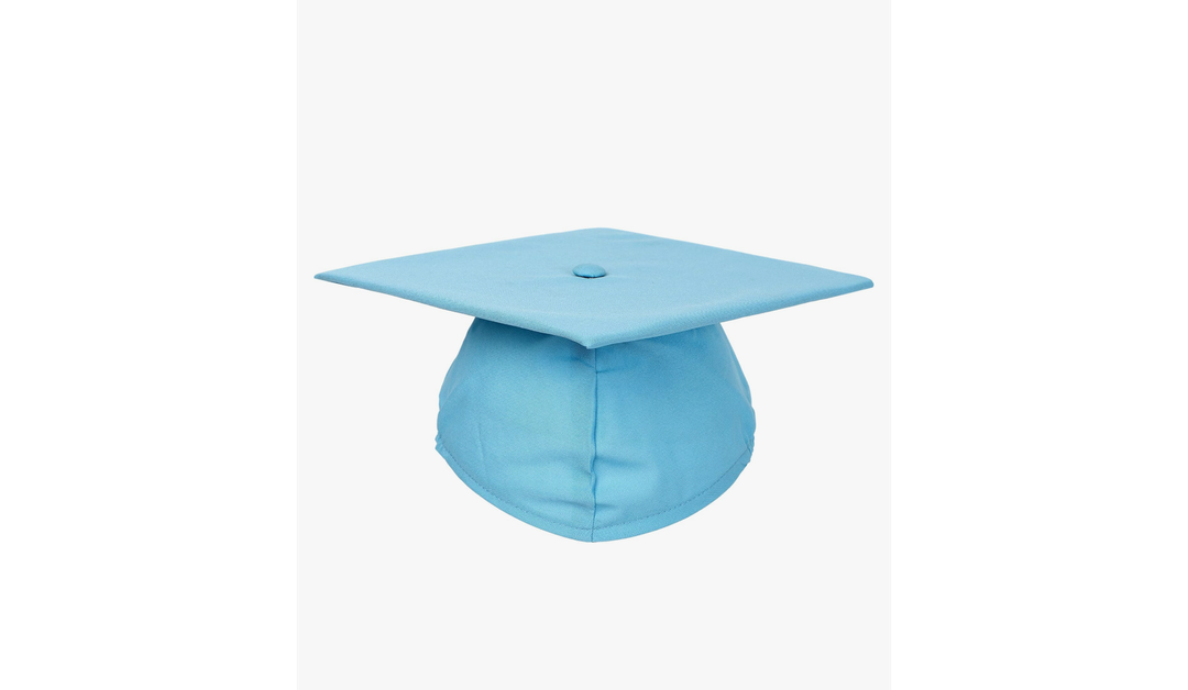 Unisex Adult Matte Graduation Cap with Tassel Year Charm 2025 Pack of 2