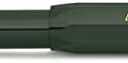 Kaweco CLASSIC SPORT Fountain Pen Green with 23 Carat Gold-Plated Steel Nib and Iridium Tip for Ink Cartridges I Sport Fountain Pen 13 cm I Nib: F (Fine) green