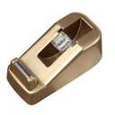 Basics Desktop Tape Dispenser, Office Desk Tape Dispenser, Heavy Duty Desk Accessories Office Tape Dispensers, Weighted Non-Skid Base,Ideal for Home, Office, School, or Business (Gold)