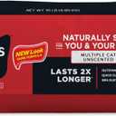 WORLD'S BEST CAT LITTER Multiple Cat Unscented, 15-Pounds - Natural Ingredients, Quick Clumping, Flushable, 99% Dust Free & Made in USA - Long-Lasting Odor Control & Easy Scooping