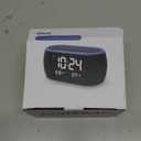 HOUSBAY Digital Alarm Clock Radio for Bedrooms, Phone-Free Wake-up with Dual Alarm, Night Light, Small Radio Clock for Bedside