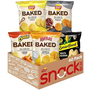 Frito Lay Baked & Popped Mix Variety Pack, (Pack of 40) (0.81 Ounce (Pack of 40)) BB Date Apr 22 2025