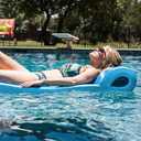 Pool Mate Marina Blue 3X-Large Foam Pool Float, Made in USA 70"L x 26"W