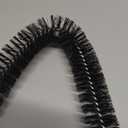 2 Pieces Dryer Vent Cleaner Kit Compatible with Most Vacuum Cleaner, Dryer Lint Brush and Vacuum Hose Attachment with Universal Connector, Quickly Lint Remover (Blue)