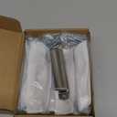 khtumeware 10 Pack 3"(76mm) Vintage Drawer Pulls Brushed Satin Nickel Cabinet Bin Cup Pulls Kitchen Hardware Silver Cabinet Handles Drawer Handles Knobs.