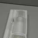 32oz Glass Cups with Handle Lids and Straws, Borosilicate Glass Tumblers for Iced Coffee, Smoothies, Fruit Drinks. Reuseable Glasses Cups for Cold/Hot Water (glass lid 1 pack)