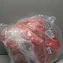 38 Inch 6 PCS Red Orchids Artificial Flowers Fake Orchids Velvet Silk Orchids Faux Orchid Flowers Long Stem Artificial Flowers for Tall Vase for Home Wedding Decoration (Red)