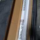 LazBlinds No Drill Cordless Cellular Shades, 33" W × 64" H, Silver White