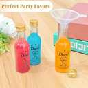 OurWarm 50 Pack Mini Liquor Bottles, 1.7oz/50ml Mini Shot Bottles with Gold Screw Caps Funnels Tags & Twines, Empty Wine Bottles for Juice Alcohol Homemade Liquor Birthday Wedding DIY Party Favors