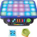 Fisher-Price Learning Toy Sensory Bright Light Station, Activity Table with Games Music & Sounds for Preschool Kids Ages 3+ Years 