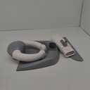 COOSEYA Baby Bath with Shower Stand Support|Anti-Pinch Soporte para Baera de Beb Adjustable Shower Tower and Anti-Slip for Toddler Standing Up Themselves,Ideal Gift for Infants 6-36 Months (Grey)