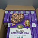 Nature's Path Organic Flax Plus Pumpkin Raisin Crunch Cereal, 12.3 oz (Pack of 12), Non-GMO (BBD 03/01/2026)