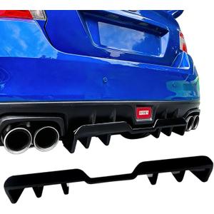 Rear Bumper Diffuser Lip Spoiler for 2015-2021 Subaru WRX and WRX STI