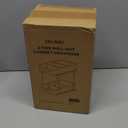 Delamu 2-Tier Under Sink Organizers and Storage, Multi-Purpose Stackable Bathroom Cabinet organizers, Pull Out Kitchen Pantry Organization and Storage with Dividers(2 Pack, Clear)