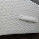 Wedge Pillow for Sleeping, 10" Bed Wedge After Surgery, Back Pain Relief, Memory Foam Pillow Triangle Incline Wedge for Back Support, Leg Elevation, Triangle Wedge 24 x 24 x 10 inch