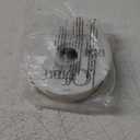 Offray Berwick 1.5" Wide Double Face Satin Ribbon, Cream Ivory, 50 Yds
