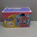 Liberry Doctor Kit for Toddlers Ages 2 3 4 5, Pretend Kids Doctor Playset with Cart, Costume and Stethoscope, Role Play Medical Toys Birthday Gift for Girls Boys (Red)