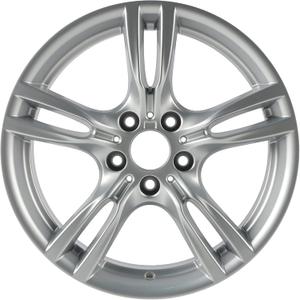 New 18 Inch 18x8.5 Inch Premium Aluminum Alloy Rear Wheel Rim Fits for BMW 3 & 4 Series Activehybrid 2012 2013 2014 2015 2016 2017 2018 2019 2020, 36117845881 Direct Fit OE Stock Specs