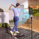 Golf Daddy Golf Simulator - AI Powered Training Aid for Home Practice - Indoor & Outdoor Use - Ideal Golf Gift