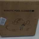 LVKE L1 Cordless Robotic Pool Cleaner, Pool Vacuum with Upgraded Obstacle-Crossing, 70 Mins Runtime, Powerful Suction, Auto-Parking, Ideal for Above Ground Flat Pools up to 38 Feet, Blue