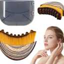 Lymphatic Contour Face Brush,Contour Face Brush for Lymphatic Drainage,Dry Lymphatic Drainage Massager,Ergonomically Designed to Fit The Skin Precisely