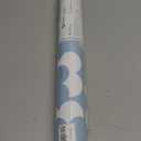 Ismoon Geometric Peel and Stick Wallpaper Boho Blue and White Contact Paper 393"x17.3" Modern Floral Wallpaper Removable Self-Adhesive Wall Paper Waterproof for Bathroom Wall Decor Vinyl