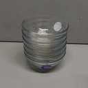 Duralex lys stackable clear bowl, 0.5 quart, 50 cl, 5.5", 14 cm / set Of 6