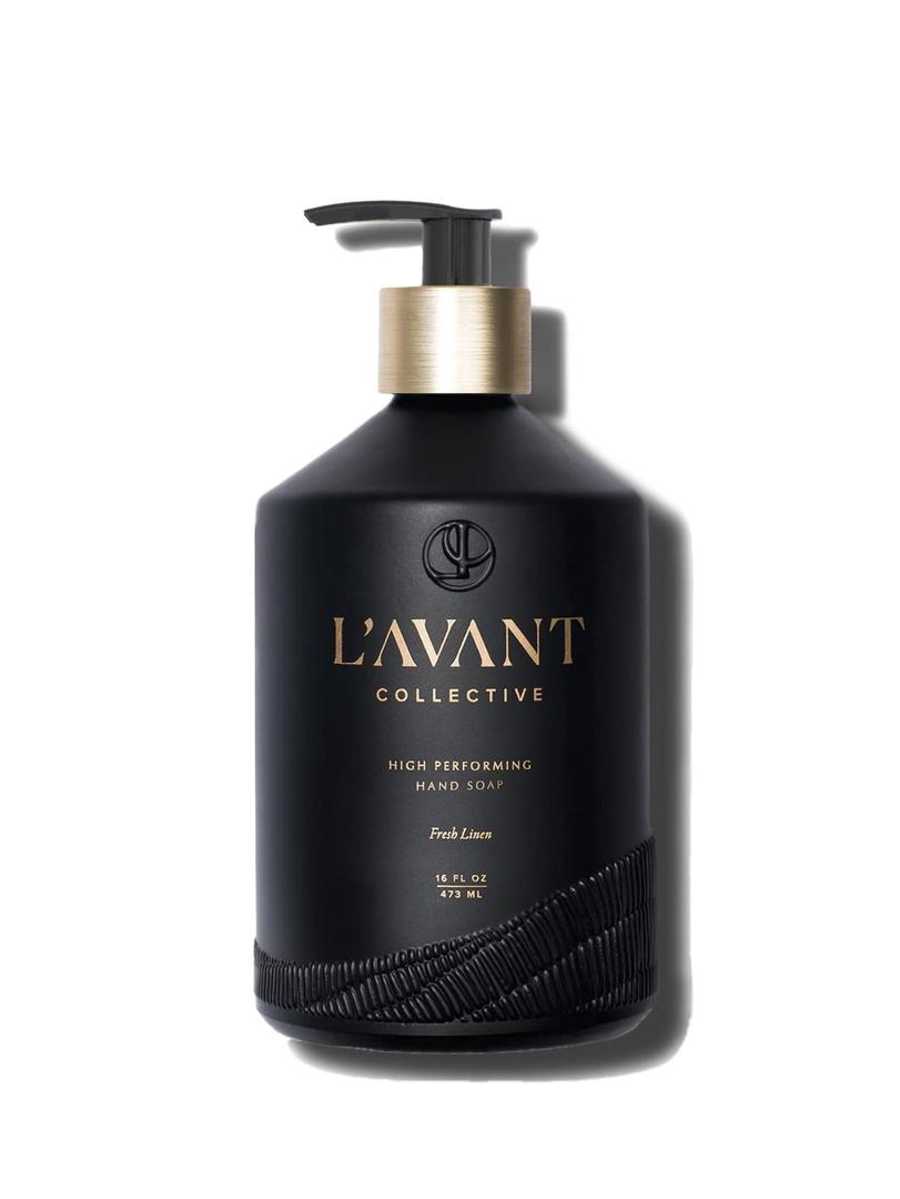 LAVANT Collective | Plant Based Dish Soap Liquid | Natural Cleaning Supplies & High Performing Dish Detergent | Formula for Sensitive Skin, Grease Removal, & Everyday Cleaning | Reusable Glass Bottle (16 Fl Oz (Pack of 1))