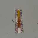 Joyozy Leather Band Compatible with Samsung Galaxy Watch 5Galaxy Watch Active2 40mm 44mm,Woman Men 20mm Slim Leather Wristband Strap for Galaxy Watch 42mm Samsung Galaxy Watch 4 40mm 44mmWatch 4 (Brown/Rose Gold)