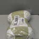 Pack of 2 Ultra Soft Cozy Happy Smiling Face Checkered Knitted Throw Pillow Cover Fluffy Microfiber Pillocase Decorative for Sofa Bed 18 Inches Both Sides 