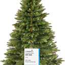 Artificial Christmas Tree 8ft - Premium Realistic Artificial Christmas Tree Looks Real Wooden Stand and Storage Bag - Xmas Tree - Artificial Christmas Trees by Pure Living